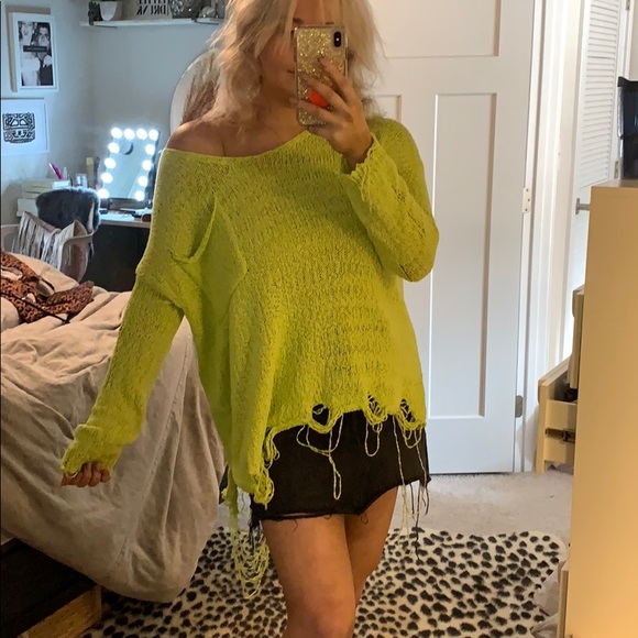 mittoshop | Sweaters | Lime Green 